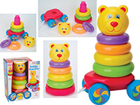 Pull Along Stacking Teddy Roly Poly