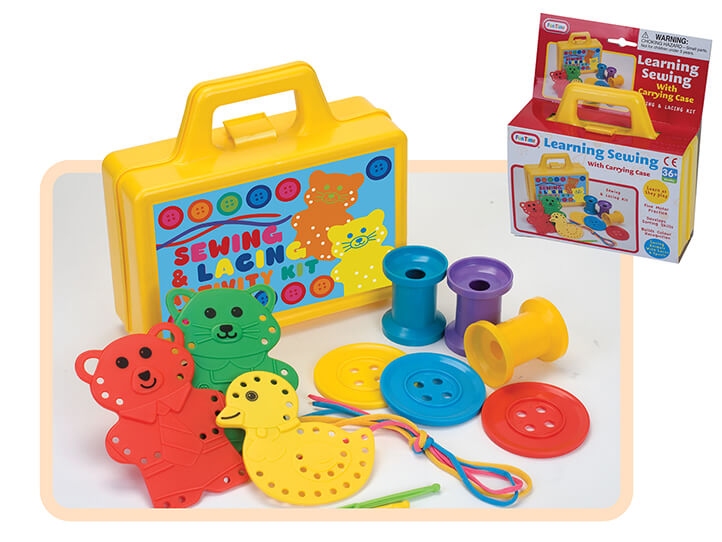 Preschool Toys - Learning Sewing